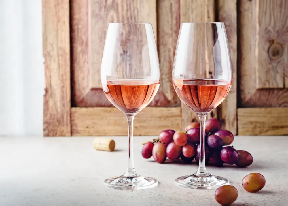 Vin rosé à Vercheny
